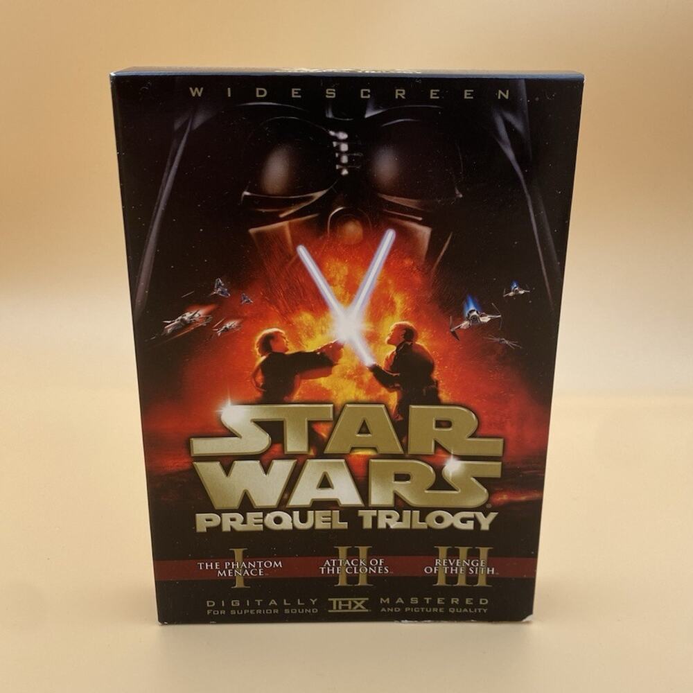 Lucasfilm Star Wars Prequel Trilogy Widescreen 3-Disc DVD Box Set PG-13
